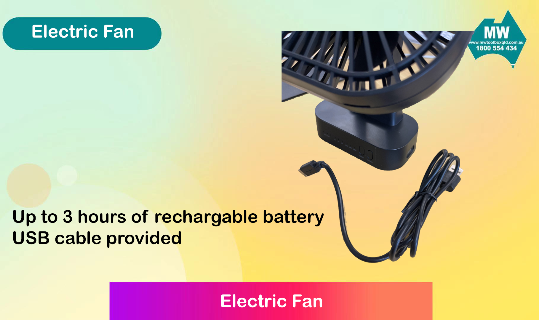 Motop electric fan -2