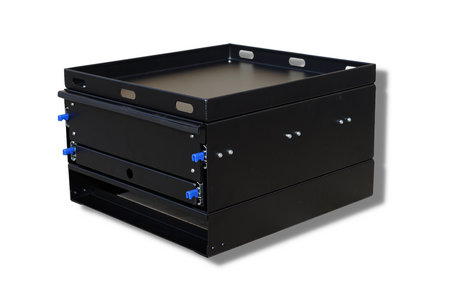 D Series Drawer Slide - Black (3 Sizes Available Canopy Drawer)