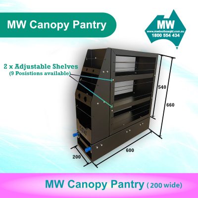 Canopy Pantry (300mm Wide) Canopy Drawer-3-1